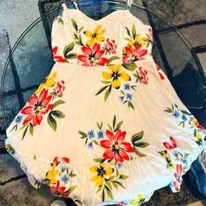 Beautiful and bright summer sun dress